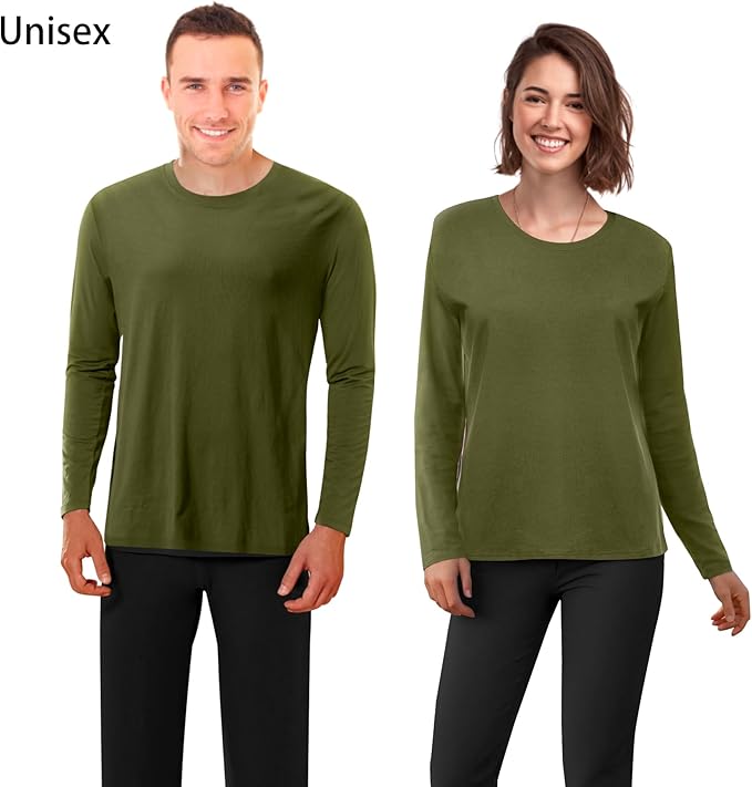 Unisex Post Shoulder Surgery Recovery Shirts - Full Tear Away Snap Long Sleeve Men Chemo Port Shirts for Men Women