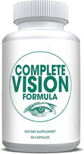 Pure Eye Health Vitamin & Mineral Supplements for Adults | #1 Complete Research Vision Formula w/Bilberry, Lutein, Zeaxanthin, Lycopene, Resveratrol | Supports Eye Strain, Dry Eyes 60 Capsules