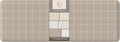Anti Fatigue Mat by Laurel Lane Co. – Designer Anti Fatigue Mats for Kitchen Floor, Kitchen Mats for Floor, Desk Mat – Cushioned 0.75" Thick – Stain Resistant – Non-Skid Bottom – 20" x 60"