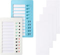 Aleric 2 Pieces Chore Chart for Kids to do List Chores Checklist Task Board, Sliding Morning Routine Chart for Adults, Daily Memo RV Checklist Planning Boards Reminder Charts