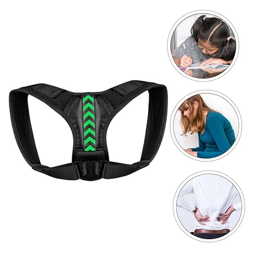 Adjustable Hunchback Corrector Shoulder Support Belt for Men Women Lightweight Upper Back Brace Posture Trainer to Sitting Posture Neck Shoulder Comfortable Spine Alignment Aid