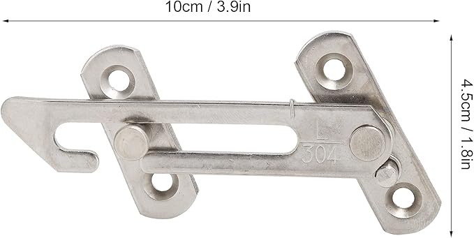 Stainless Steel Casing Window Restrictor Stopper Child Safety Lock for Sliding Window Home Hardware Accessories