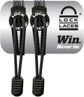 Lock Laces - Elastic No Tie Shoelaces 1 Size Fits All for Kids Adults Tieless Shoe Laces Tennis Shoes Sneakers