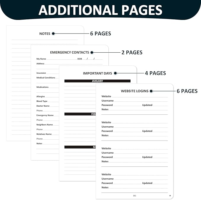 Address Book with Individual Alphabetical Tabs Laminated, Large Print Address Book with 468 Wide Lining Entry Spaces, Change of Address Labels, Hardcover Address Book 5.7 x 8.5" - Floral
