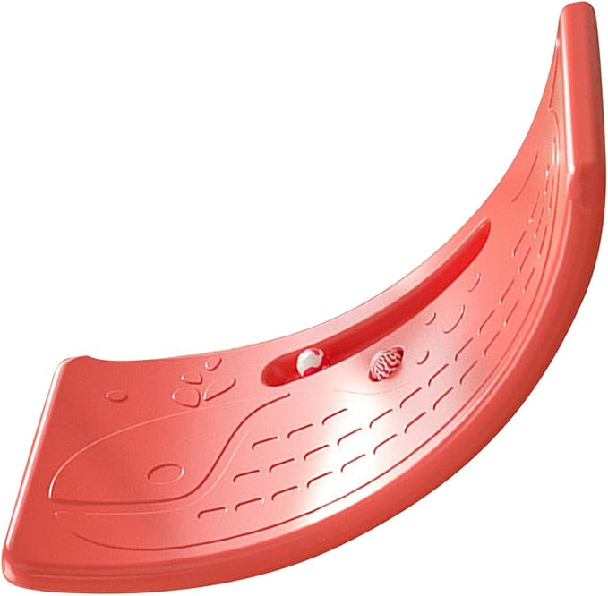 Fydun Rocker Board, Kids Plastic Load Bearing 50kg 110.2lb Board, Stable Balance Er As a Birthday Children's for Exercise Indoor