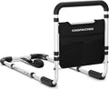Bed Rails for Elderly Adults Safety - 2026 Upgrade - ASTM Compliant, Adjustable Bed Cane with Non-Slip Ergonomic Handle & Storage Pocket, Bed Railings for Seniors Load 400 LBS, Tool-Free Assembly