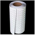 Reflective Tape White 6 inch, Outdoor Waterproof Hazard Conspicuity Warning Industrial Marking Tape (10 feet)