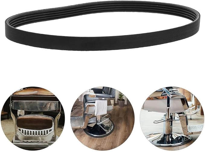 Barber Chair Rubber Base Ring Non Slip Gasket Salon Chair Stability Floor Protection 20.47 Inch Durable Anti Slip Accessories