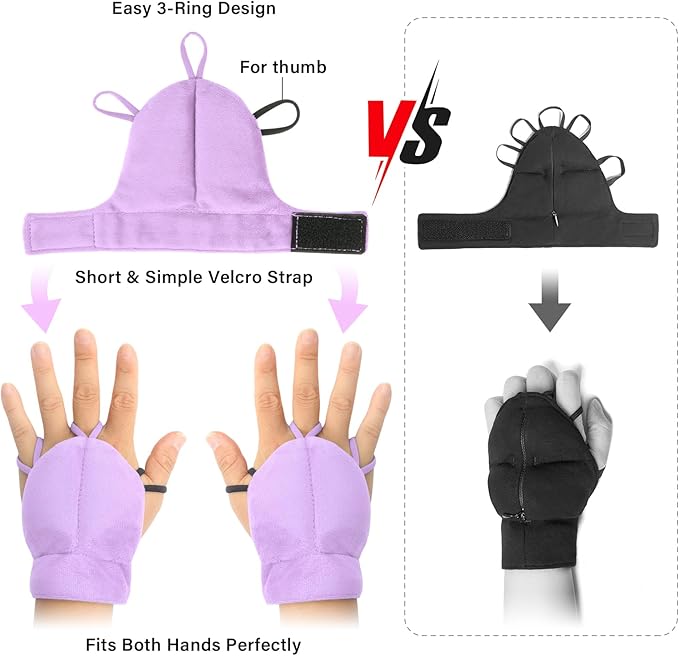 Weighted Gloves for Hand Tremors and Parkinson's, Improved Hand/Wrist Stability & Mobility, Adjustable Wrist, Weights Strengthening Tool