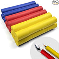 12pcs Foam Grip Tubing Adaptive Utensils Grip Tubing, Built up Grip Aid for Utensils, Tools and Pens for Elderly, Disabled, Arthritic, Handicapped