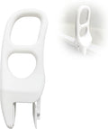 FamilyRoots Adjustable Bathtub Safety Rail, Shower Grab Bar Handle for Seniors, Elderly, and Fall Risk Patients, Fits 2.4 to 5.5 Inch Tub Walls, with Non-Slip Grip, Supports 330 lbs, White
