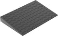 OrangeStar Heavy Duty Rubber Threshold Ramp – 4" Rise Wheelchair & Scooter Ramp with Cord Channel, Non-Slip Angled Entry for Doorways, Steps & Garages, 2200 LBS Capacity (Black, 36" Length)