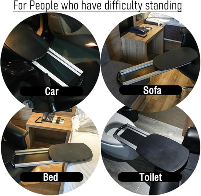 EASACE New Shorter Slide Transfer Board 29''*11''Patient Slide Assist Device, Slide Board, Sliding Board to Wheelchair Transfer,Transfer Disc for Elderly, Easy Transfer from Wheelchair to Bed