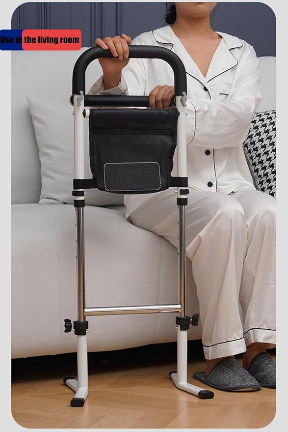 Chair & Couch Stand Assist bar, Help to Stand and Move Lift Assist, for Seniors Elderly, Adults and Others who Need Extra Help, Can Withstand 300 Pounds (Double handrails)