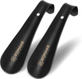 ZOMAKE Metal Shoe Horn,Small Travel Shoehorn for Men Women Kids,5.9'' Portable Shoe Spoon Helper