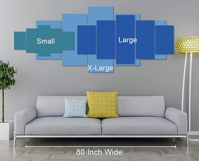 Biufo Inspirational Quotes Wall Art Canvas Painting Black White Motivational Words Pictured for Living Room Office Decor (X-Large)