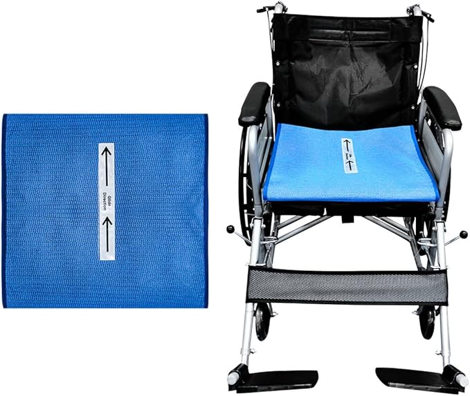 One Way Transfer Support Tubular Seat Cushion, Fall Prevention for Eldery in Chair or Wheelchair, Excellent Non-Slip Seat Cushion in Car Seat and Office Chair 17"x17"