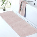 Walensee Large Bathroom Rug (24 x 72, Dusty Pink) Extra Soft and Absorbent Shaggy Bath Mat Machine Washable Microfiber Non Slip Luxury Floor Mat