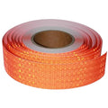 Industrial Reflective Tape Orange 2 inch Wide, Outdoor Waterproof Hazard Conspicuity Warning Marking Tape (66 feet)