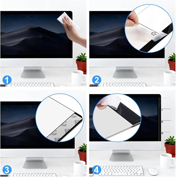 Computer Monitor Memo Board Difference Maker Board Logo Monitor Message Board Office Desk Accessories for Office Home Computer Monitor Left and Right