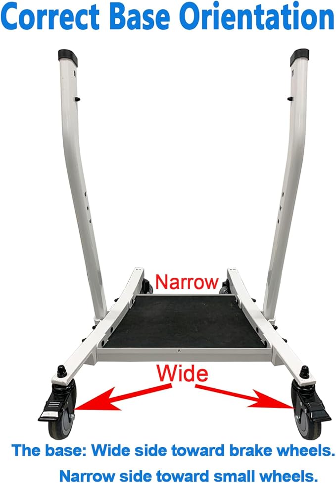 Sit to Stand Lift, Stand Assist Lift for Elderly, Patient Transfer Assist Devices with Belt for Home Care Use, 400 lbs Capacity
