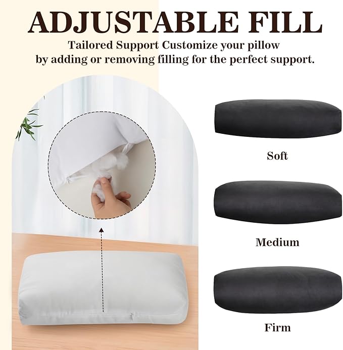Recliner Headrest Pillow, Adjustable Neck & Head Support Pillow, Soft Velvet Non-Slip Headrest for Recliner, Couch, Chair, Sofa