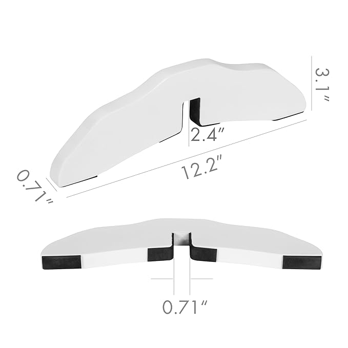 PAWLAND Support Feet for 360 Degree Configurable Dog gate Gate Collection (White)