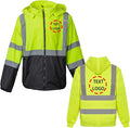 YOWESHOP High Visibility Reflective Safety Jacket Reflective Jacket for Men Hi Vis Construction Jackets