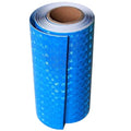 Industrial Reflective Tape Blue 6 inch for Truck, Outdoor Waterproof Hazard Conspicuity Warning Marking Tape (10 feet)