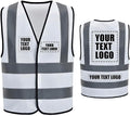 AYKRM 12 colour High visibility viz vest hi vis viz reflective work construction safety vest (XS-8XL)