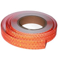 Industrial Reflective Tape Orange Outdoor Waterproof 1 inch, High Visibility Hazard Conspicuity Safety Marking Tape (66 feet)