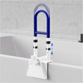 Bathtub Safety Rail-Shower Grab Bars for Seniors, Elderly and Disabled, Adjustable Handle Height Range 14-18 Inches, Bathroom Safety Rails Non-Slip Grip, Supports 300 lbs