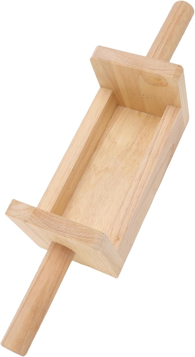 Brrnoo Wooden Balance Board, Sanded Wood Arm Trainer for Muscle Strength and Coordination, with Textured Finish for Joints Mobility, Compact Finger Training Device for Home and Travel
