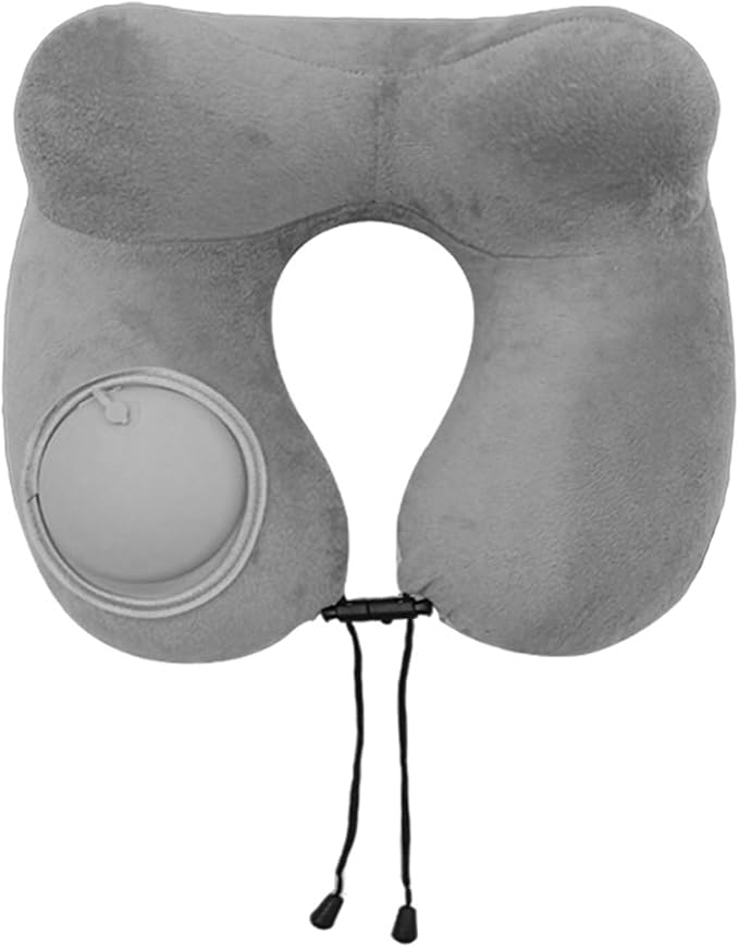 Neck Support Pillow, U Shape Travel Cushion, Plush Sleeper Pad, Soft Pressure Relief Design, Comfort Rest Support, Travel Comfort Accessory, for Airplane Office Bedroom Camping