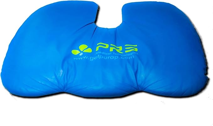 PURAP U-Float Liquid Layer Cushion for Tailbone, Coccyx Pressure Relief – 20 x 18 x 1.5 inches