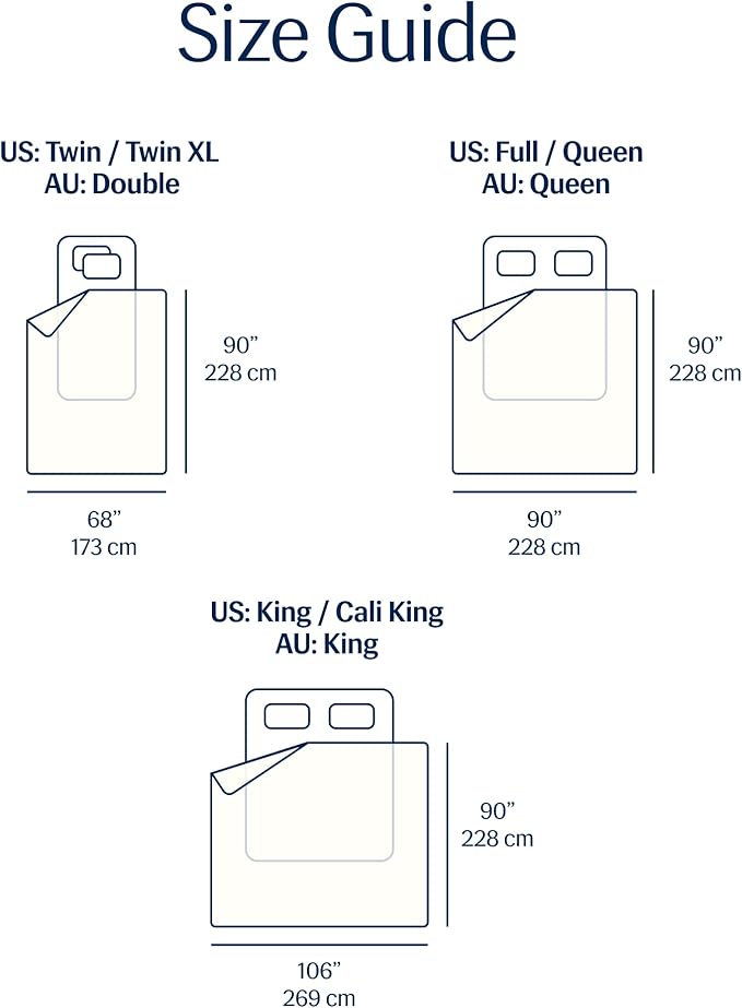 REST® Evercool® Cooling Comforter, King/Cali King, Blanket for Hot Sleepers, All Season Bedding to Keep Cool for Night Sweats, Breathable Lightweight Duvet, 106x90 Inches, Arctic White