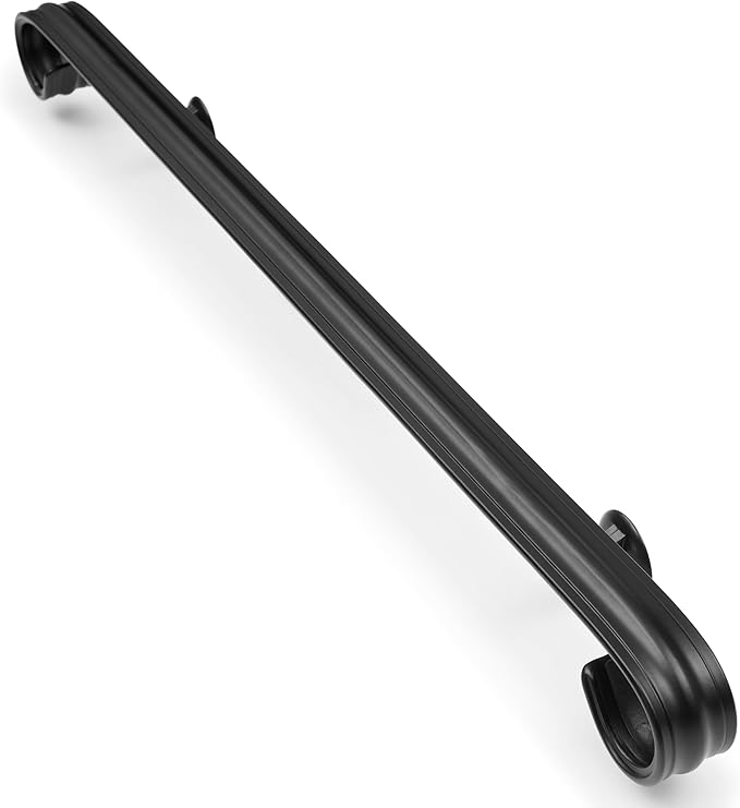 5 Ft Wrought Iron handrail Stair Railing Grab Bar Kit Matte Black Rail Staircase Handrails