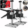 JANNIRESS Labor Saving Arm Jack Handle 2 Pack,12 in Construction,Multifunctional Furniture Jack for Installing Cabinets and Wall Tile Height Adjuster Handheld Lifter Tool, Load 440LBS