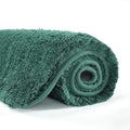 Suchtale Bath Rug for Non Slip Bath Mat - Shaggy, Thick Plush, Machine Washable - Hunter Green (20 x 32, Soft Microfiber)