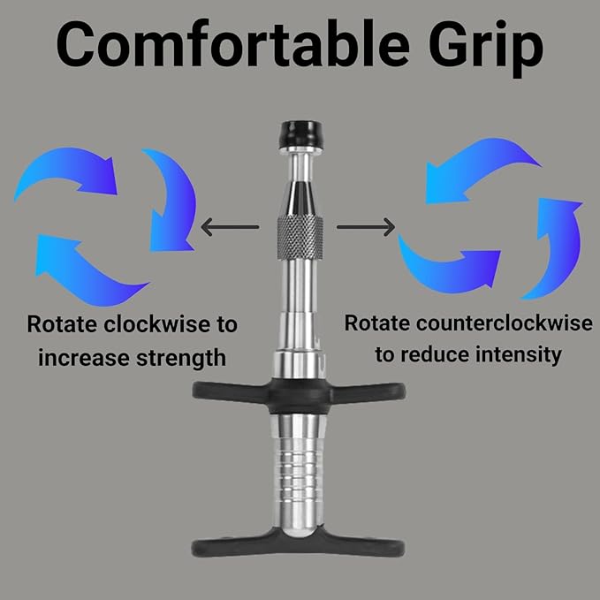 Chiropractic Adjusting Tool, 80-280N Adjustments Manual Spine Chiropractic Correction Tool, Professional Massage Equipment for Face and Spine Relax, Chiropractor Tool Relief Neck Back Pain