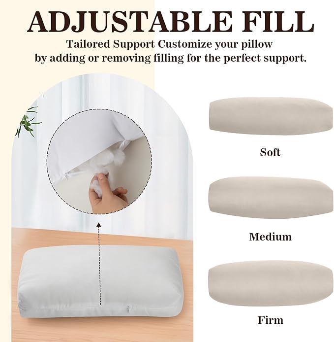 Recliner Headrest Pillow, Adjustable Comfort Neck & Head Support Pillow, Soft Velvet Non-Slip Headrest for Pain Relief & Relaxation, Ideal for Recliner, Couch, Chair, Sofa