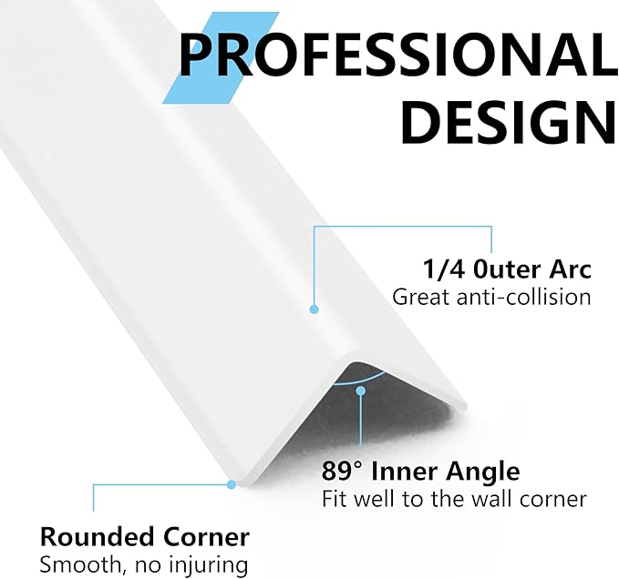 10pcs 57"L*0.59"W Aluminum Self-Adhesive Wall Corner Protectors, Wall Furniture Bumper, Safety Baby Proofing Corner Cushion Table Edge，Wide Coverage and Easy to Install - Silver
