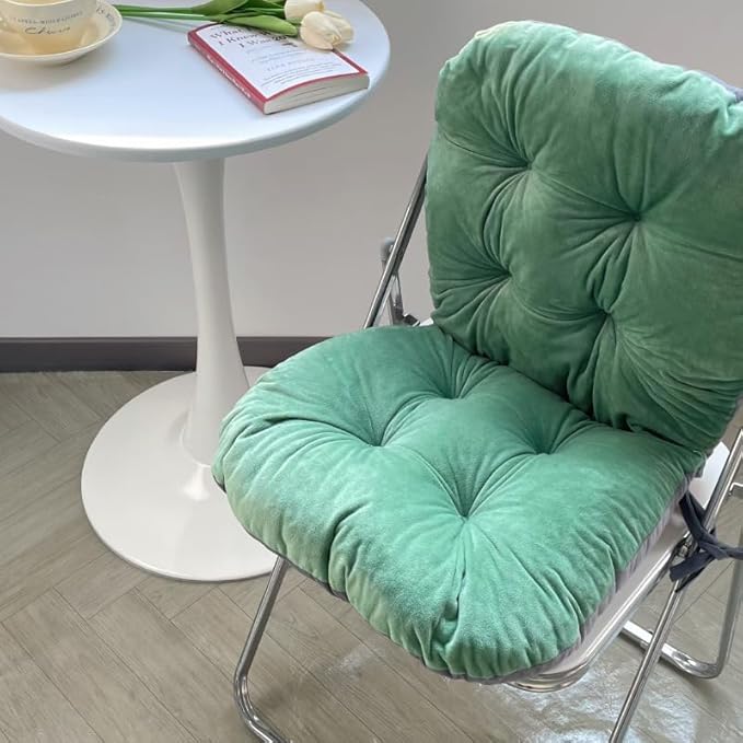 Chair Pads Plush Seat Cushion with Back Support - Office Chair Cushion for Long Sitting Comfort, Multiple Colors Available (Grey,42 * 85cm/16.54 * 33.46inch)