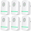 Power Saver Pro,Electricity Saving Box,Stop Watt Energy Saving Device,Eco Volt Pro Energy Saver,Professional Power Saver Device,US Plug,90V-250V 30KW,White,6Pack