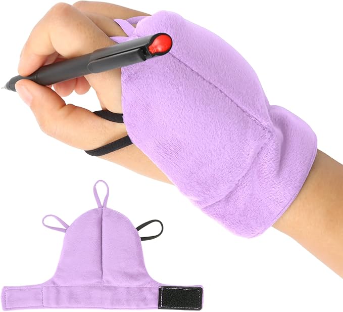 Weighted Gloves for Hand Tremors and Parkinson's, Improved Hand/Wrist Stability & Mobility, Adjustable Wrist, Weights Strengthening Tool