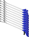 Sabary 10 Pack Suction Cup Reacher Grabber Heavy Trash Picker Grabber Tool, Long Handy Aids Nonslip Claw Reach Tool for Elderly Pick up Stick Arm Extension Litter Picker(Blue,35 Inch)