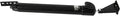 Touch 'n Hold Smooth Door Closer - Single Kit (Black) - Standard-Duty Door Closer with Touch-Button Hold Open Feature & Smooth Closing Motion – for (Medium & Lightweight) Storm, Screen Doors.