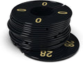 Sets of Women's Clothing Round Rack Size Dividers (Sizes 0-28 Even) and Quantities Available … (45, Black with Gold Print)