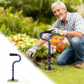 Standing Aid for Seniors Stand Assist Aid Devices & Supports for Elderly Help Get Up from Floor Standing Mobility Aid Tool Rising Indoors Garden Housework Bedroom Bathroom Bedside Matte Blue