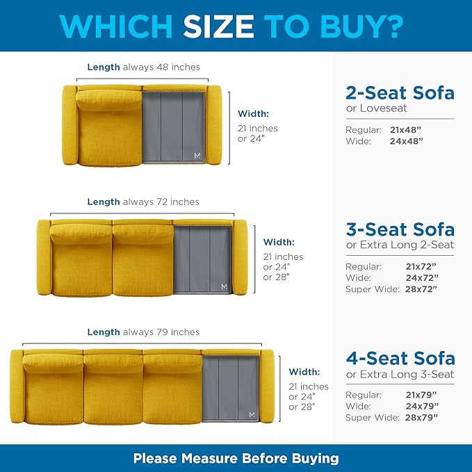 Meliusly Heavy Duty Couch Cushion Support for Sagging Cushions (28x79) Reinforced Wood Sofa Cushion Support Board for Sagging Seat, Deep Couch Supporter for Under The Cushions, Loveseat Saver